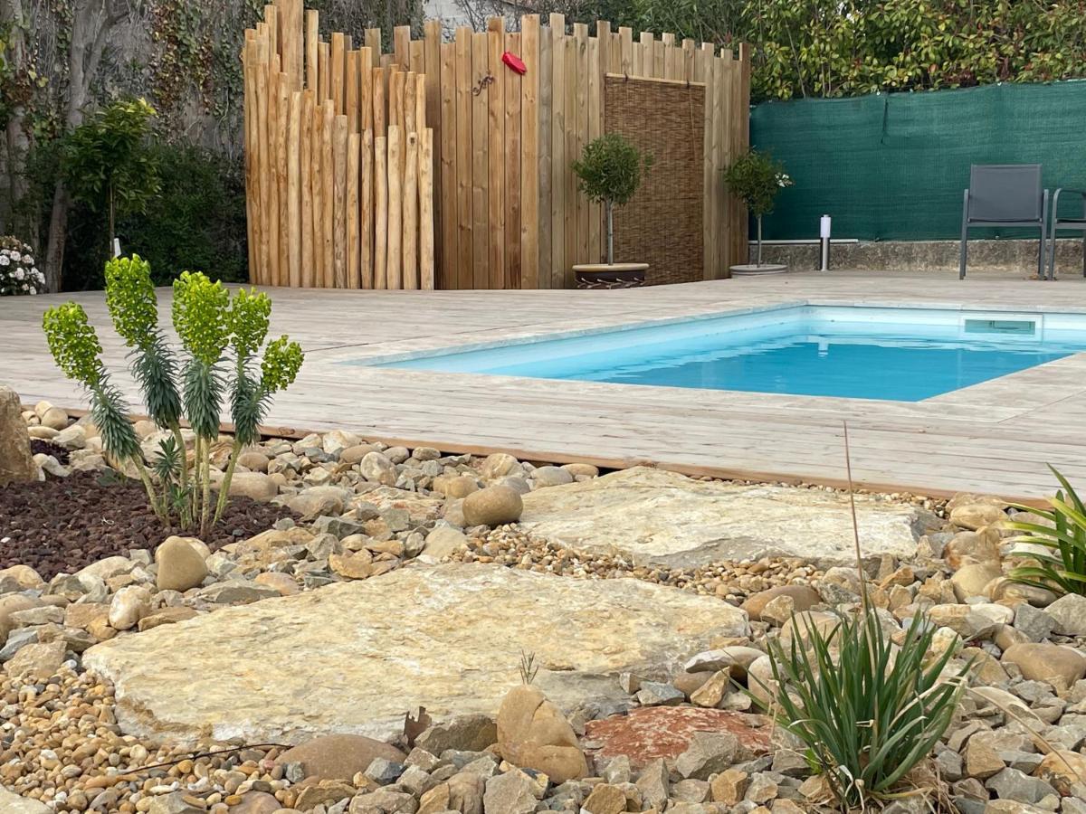 Mas Provencale Jardin Piscine Villa Saint-Cyr-sur-Mer Exterior foto